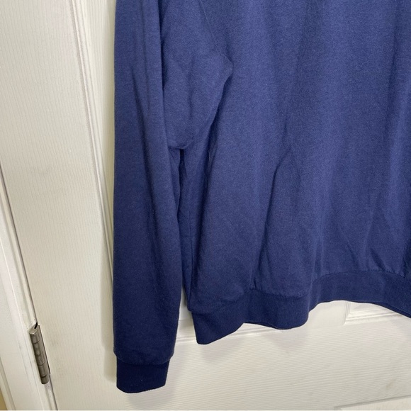 Marine Layer Women's True Navy Lined Hoodie Sz L - Picture 5 of 9